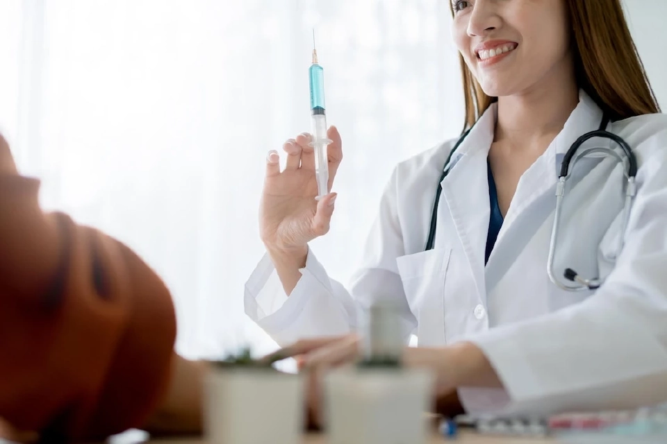 ขั้นตอนฉีดโบท็อกรักษาไมเกรน