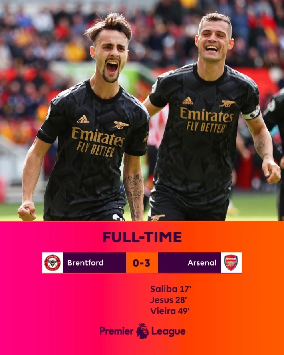 เบรนท์ฟอร์ด 0-3 อาร์เซนอล 