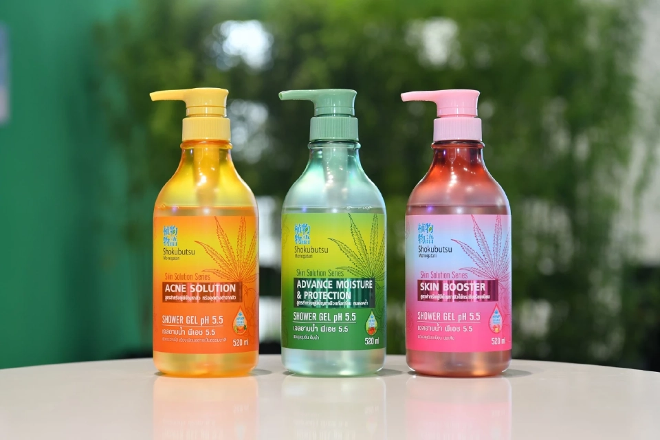 โชกุบุสซึ ส่งไลน์ผลิตภัณฑ์กัญชงตีตลาดเจลอาบน้ำพรีเมี่ยม