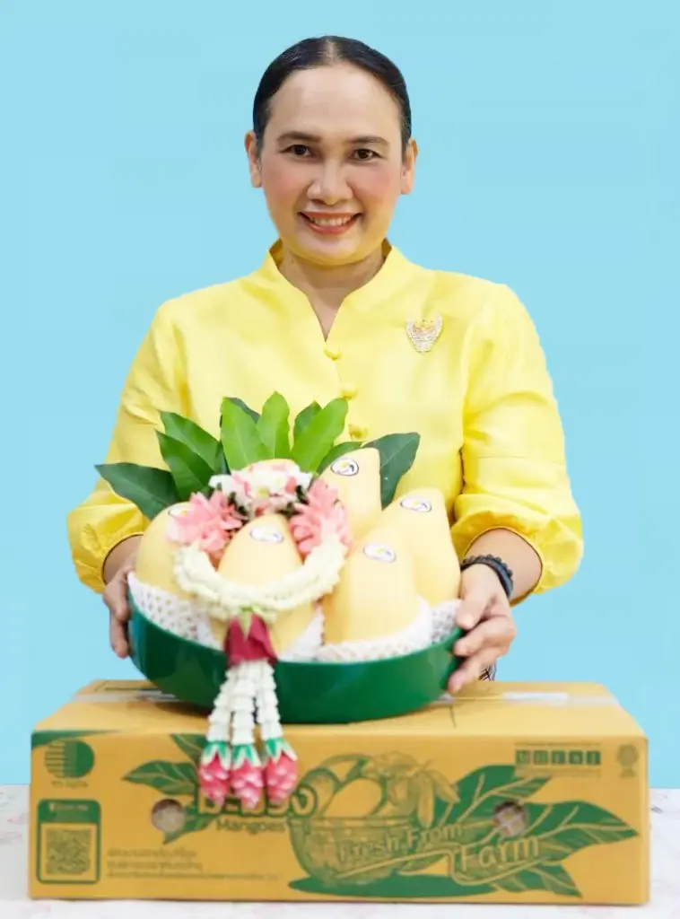นางศศิญา ปานตั้น ผู้อำนวยการสำนักงานเศรษฐกิจการเกษตรที่ 6 ชลบุรี (สศท.6) สำนักงานเศรษฐกิจการเกษตร (สศก.)