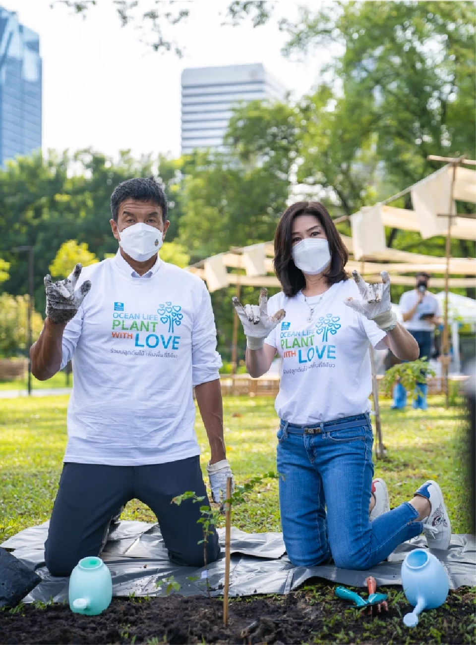 ไทยสมุทร หนุนกรุงเทพมหานครสร้างพื้นที่สีเขียว