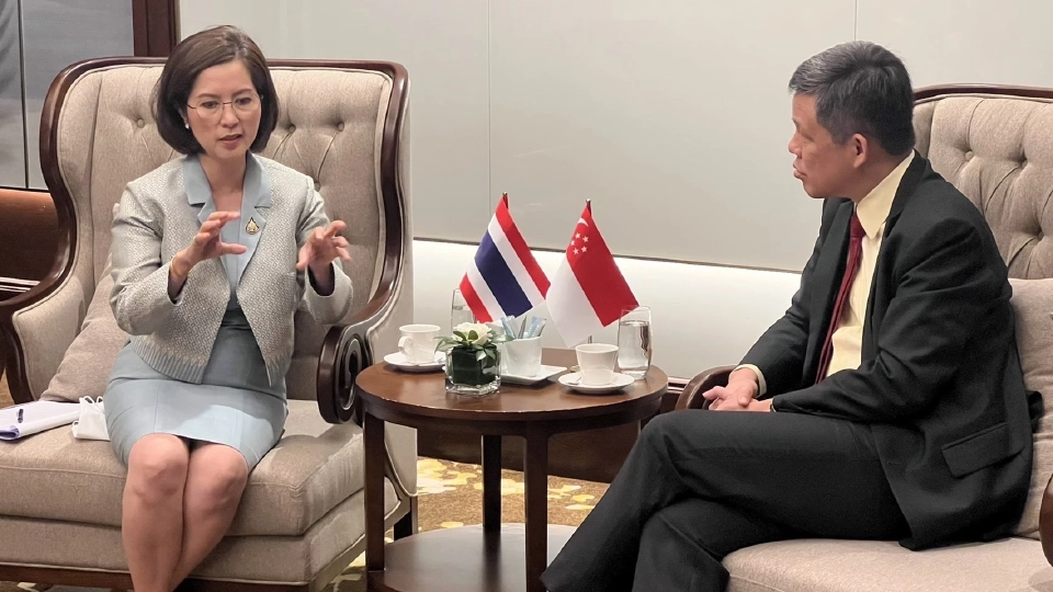 “ตรีนุช”ปลื้มสิงคโปร์ พร้อมหนุนไทย อบรมครู-ใช้แพลตฟอร์ม รร.ห่างไกล