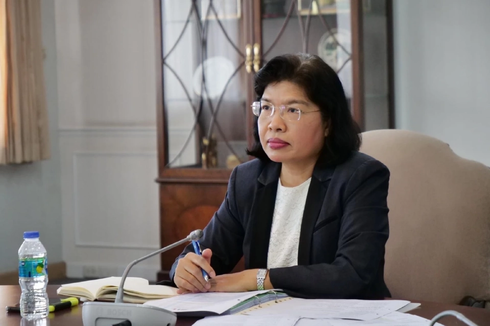 นางอรมน ทรัพย์ทวีธรรม อธิบดีกรมเจรจาการค้าระหว่างประเทศ