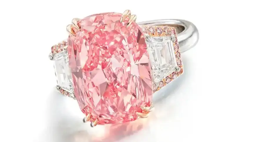 เพชรวิลเลียมสัน พิงค์ สตาร์ (Williamson Pink Star) ขนาด 11.15 กะรัต