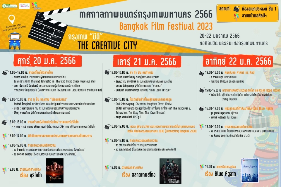 เช็คตารางแสดง"ดนตรีในสวน"วันนี้ 22 ม.ค.66 มีศิลปิน-วงไหนบ้าง ดูที่นี่