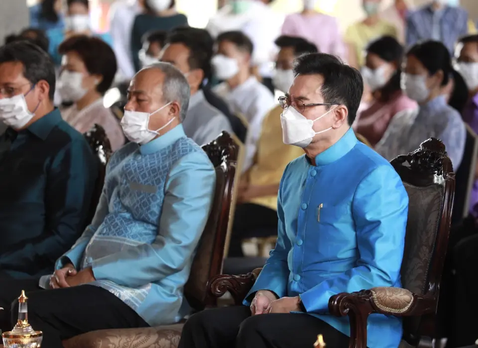“จุรินทร์”ประธานพิธีทำบุญ เจริญจิตตภาวนา ถวายแด่ เจ้าฟ้าพัชรกิติยาภาฯ