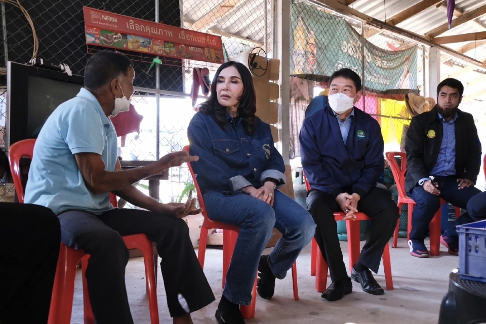 “มนัญญา” ลงพื้นที่ประจวบฯ แก้ปัญหาที่ดินทำกินในพื้นที่สหกรณ์