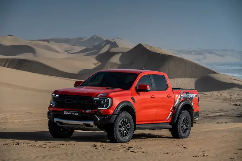Ford Ranger Raptor ดุดันไม่เกรงใจใคร ในทะเลทรายนามิเบีย