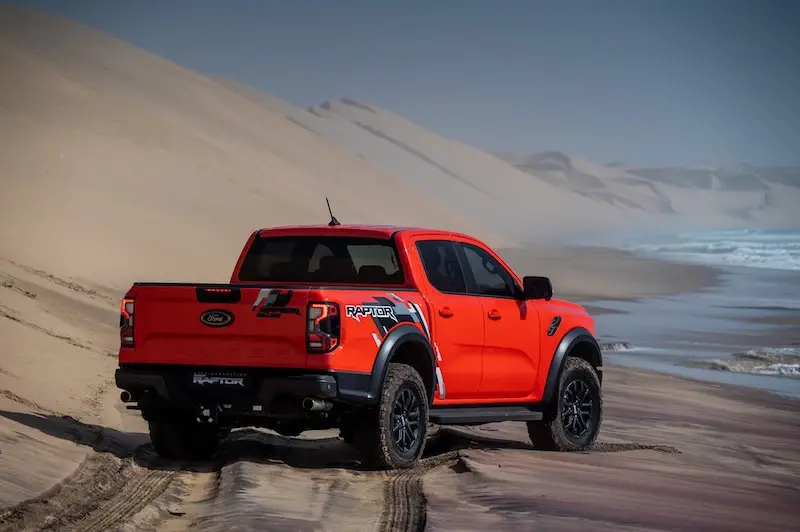 Ford Ranger Raptor ดุดันไม่เกรงใจใคร ในทะเลทรายนามิเบีย
