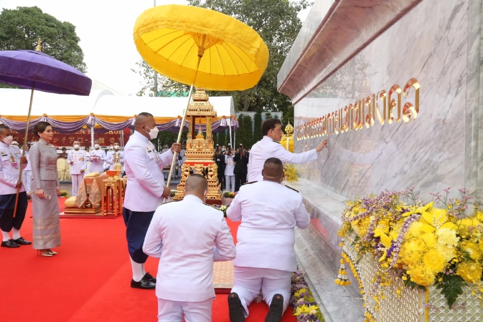 ในหลวง พระราชินี ทรงประกอบพิธีสมโภช “พระพุทธธรรมกายเทพมงคล”