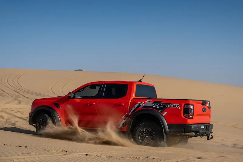 Ford Ranger Raptor ดุดันไม่เกรงใจใคร ในทะเลทรายนามิเบีย