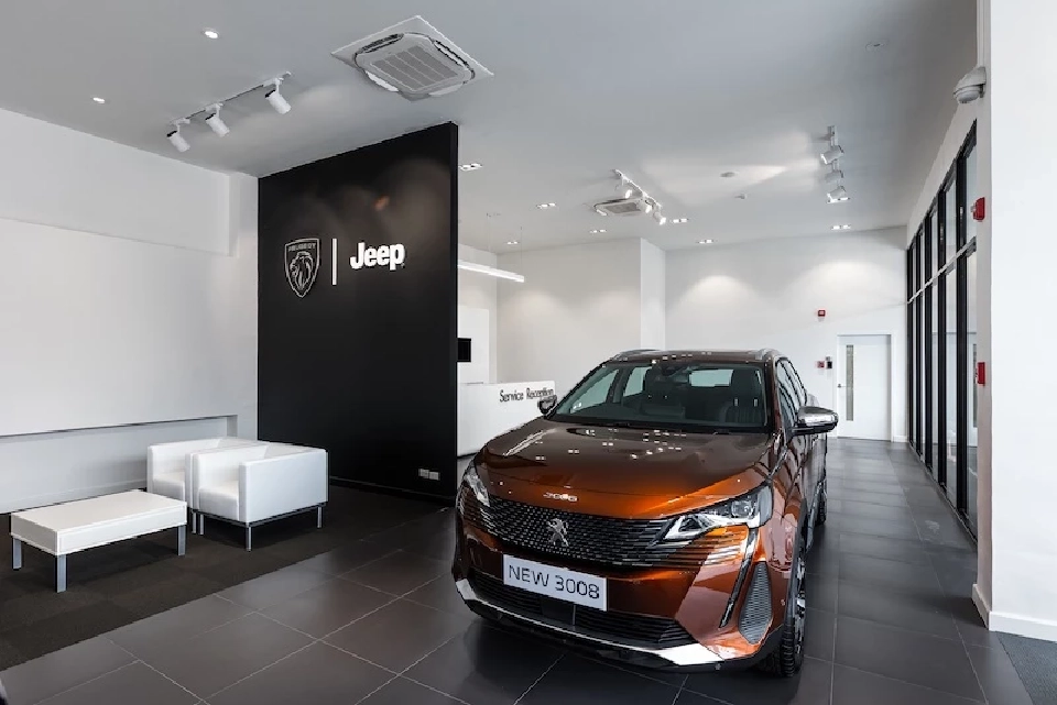 เปอโยต์-จี๊ป ยึดทำเลพระราม 5 ราชพฤกษ์เปิดโชว์รูมจับลูกค้าใหม่