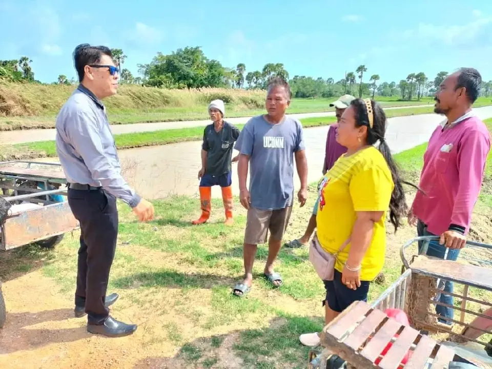 โครงการส่งน้ำและบำรุงรักษาระโนด-กระแสสินธุ์ ลงพื้นที่ตรวจสอบการส่งน้ำและระบายน้ำ