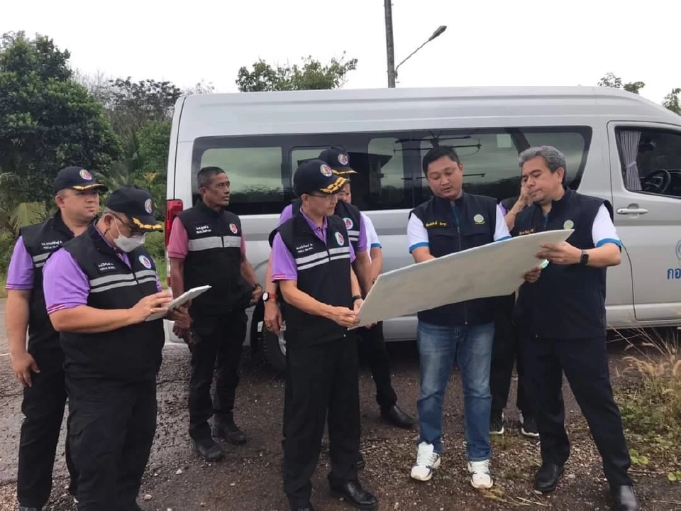 โครงการชลประทานพัทลุง ติดตามเส้นทางเบี่ยงน้ำ Flood way