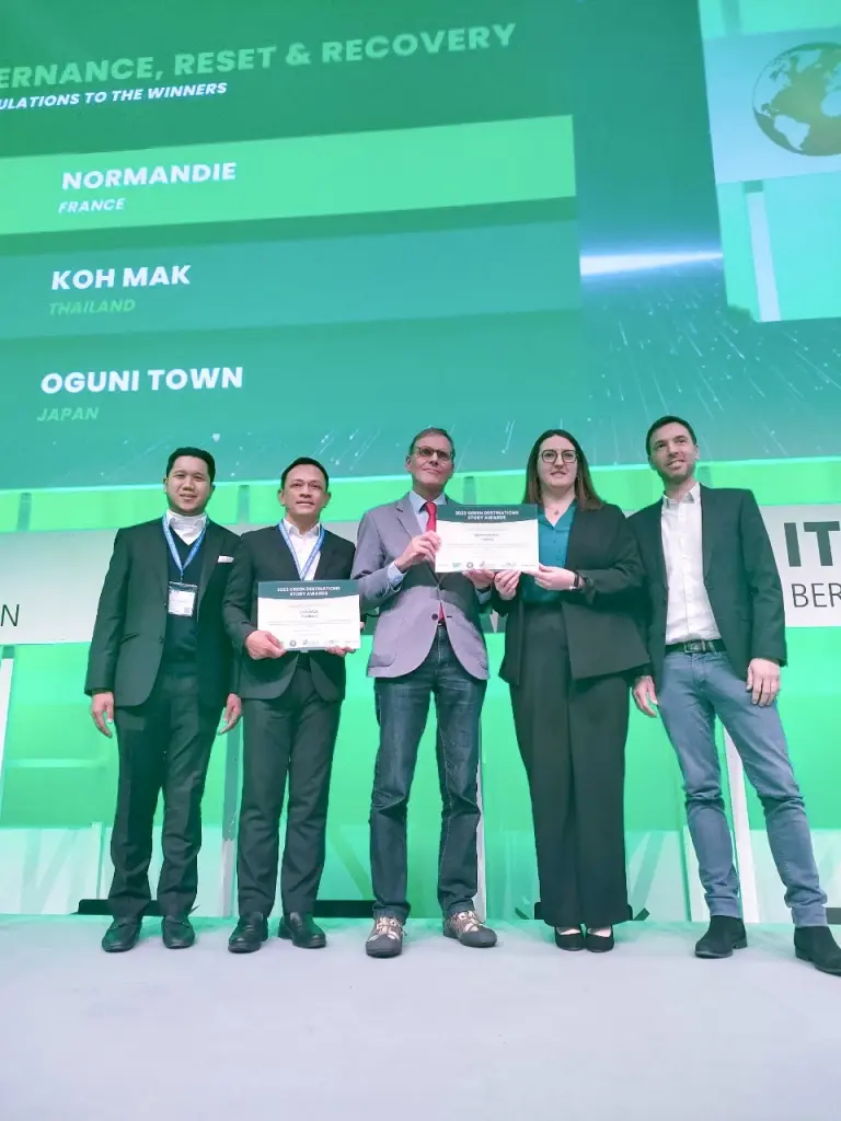 เกาะหมาก แรงไม่หยุดคว้าที่ 2 รางวัลระดับโลก GREEN DESTINATIONS