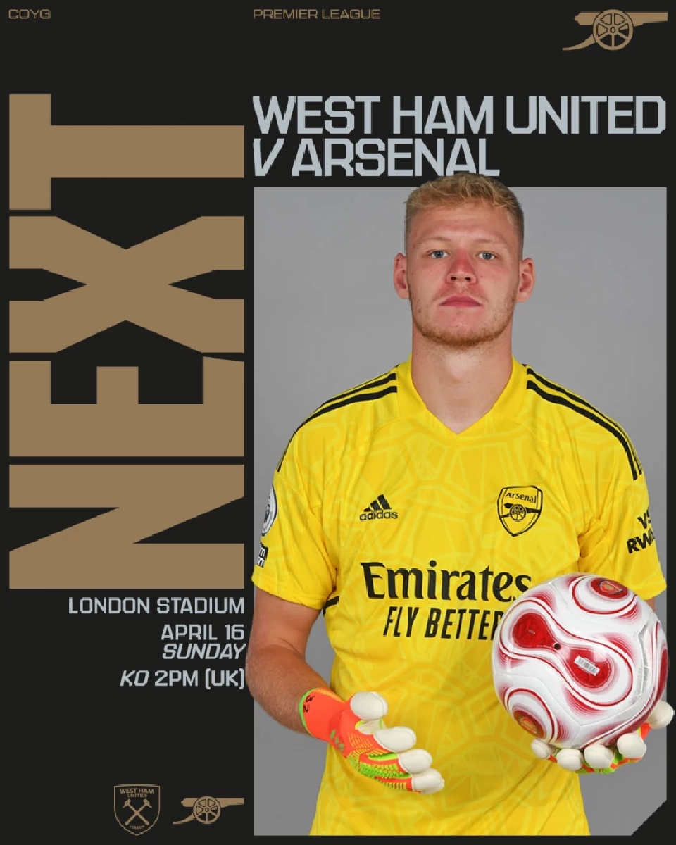 ถ่ายทอดสดฟุตบอลพรีเมียร์ลีก เวสต์แฮม พบ อาร์เซนอล 