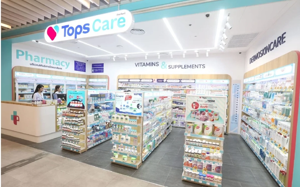 “Tops Care” จ่ายยาผู้ป่วยบัตรทองเจ็บป่วยเล็กน้อย 16 อาการไม่มีค่าใช้จ่าย