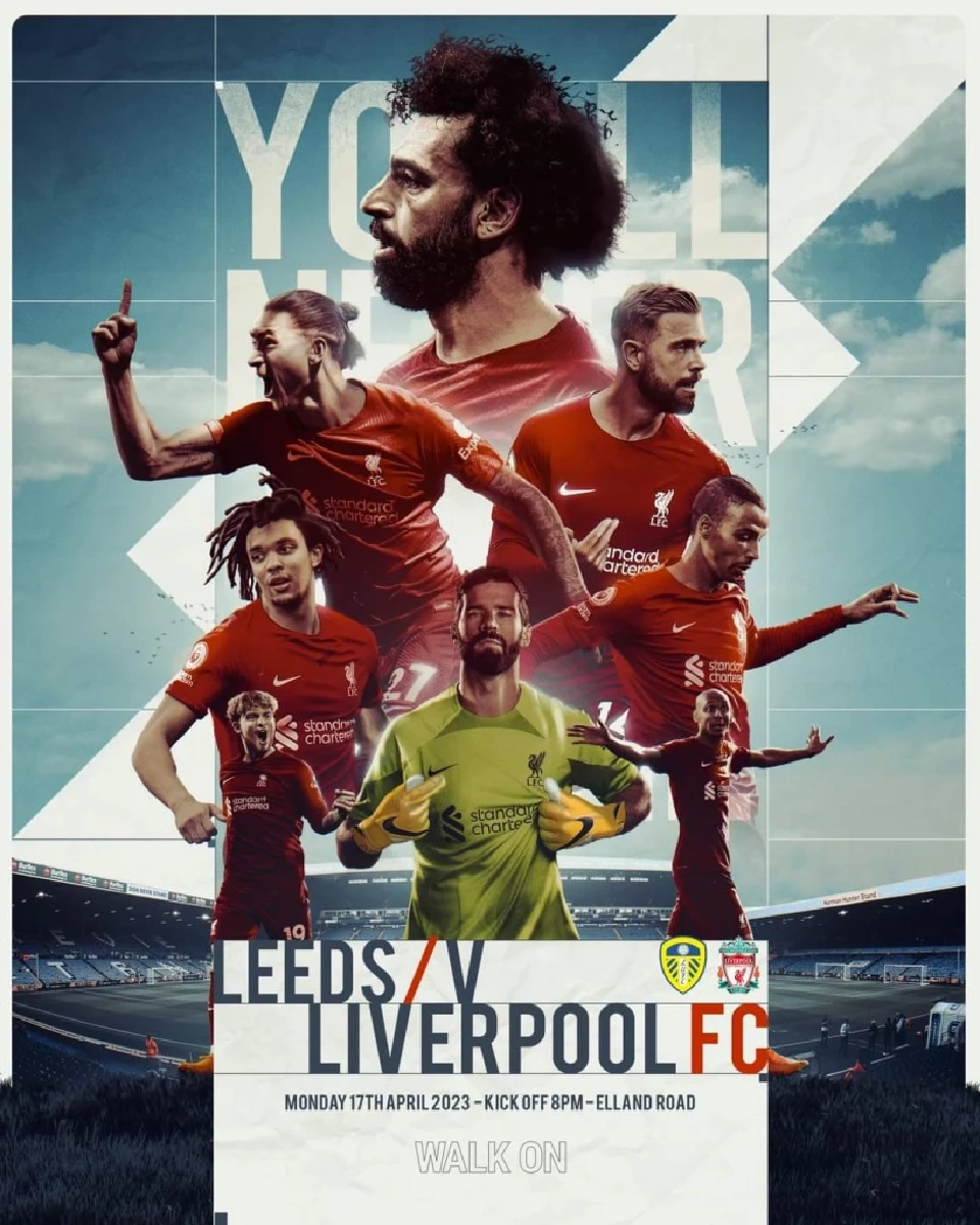 ลีดส์​ ยู​ไนเต็ด​ พบ ลิเวอร์พูล​ ถ่ายทอดสดฟุตบอล​พรีเมียร์​ลีก​อังกฤษ​