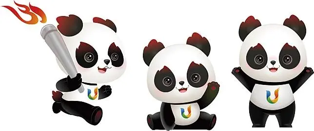 น้องหรงเป่า (Rongbao) มาสคอตแพนด้ายักษ์ของกีฬามหาวิทยาลัยโลกที่เมืองเฉิงตู 