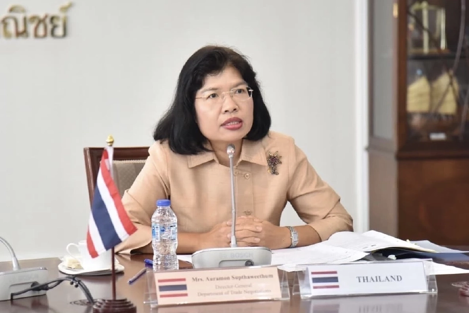 นางอรมน ทรัพย์ทวีธรรม อธิบดีกรมเจรจาการค้าระหว่างประเทศ