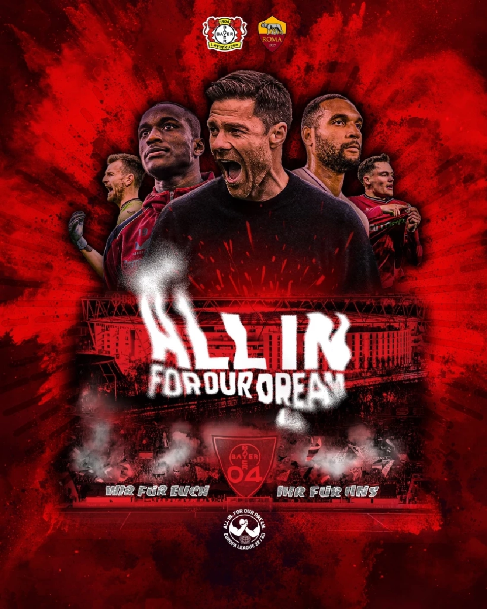 เลเวอร์คูเซ่น พบ โรม่า ศึกยูฟ่า ยูโรปา ลีก รอบรองชนะเลิศ นัดที่สอง 