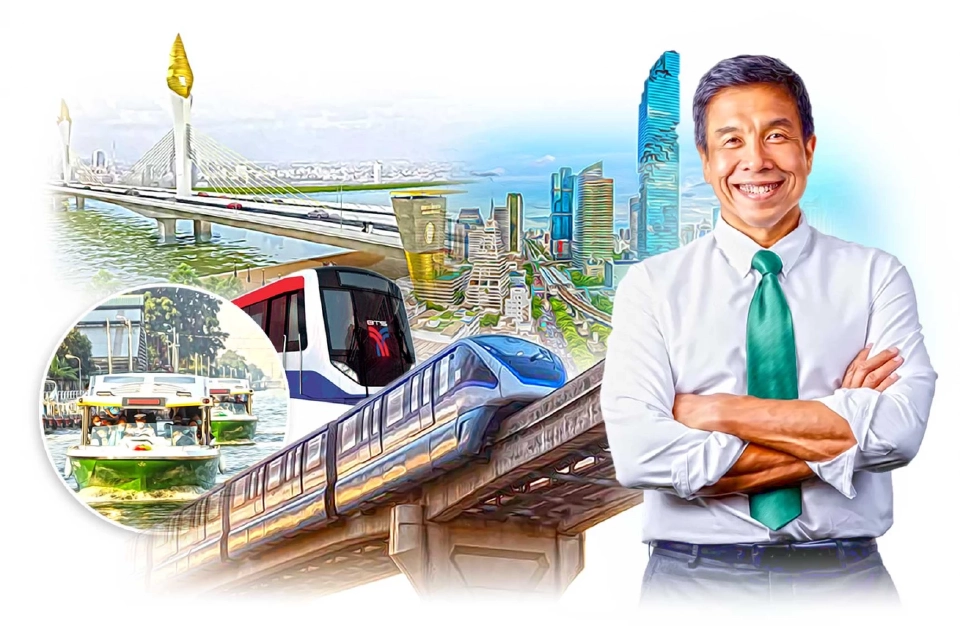 กทม. สานต่อ 8 เมกะโปรเจ็กต์  9.9 หมื่นล้าน