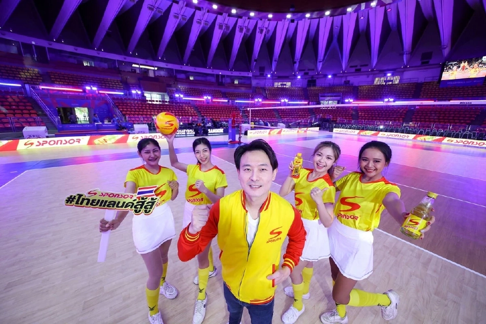 สปอนเซอร์ จัดใหญ่! มอบประสบการณ์การแข่งขันวอลเลย์บอลหญิงระดับโลก