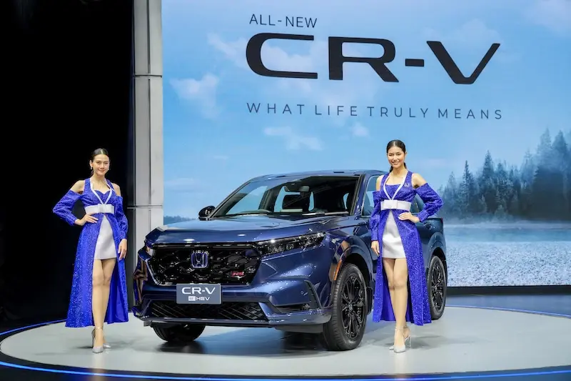 Honda CR-V เร่งผลิต 2 กะ ที่โรงงาน จ.พระนครศรีอยุธยา