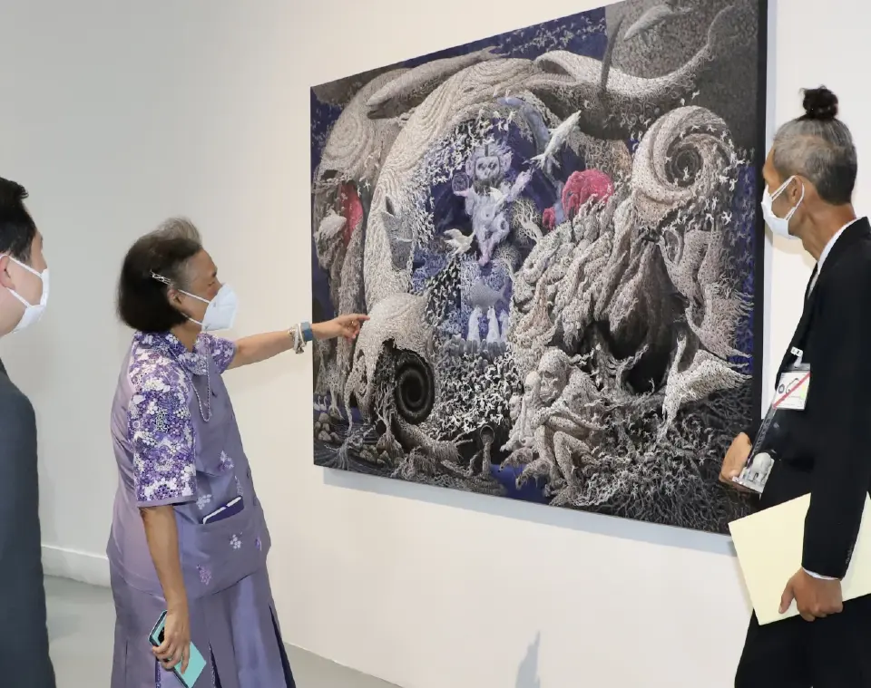 กรมสมเด็จพระเทพฯ เสด็จฯ เปิดนิทรรศการช้างเผือก ครั้งที่ 12