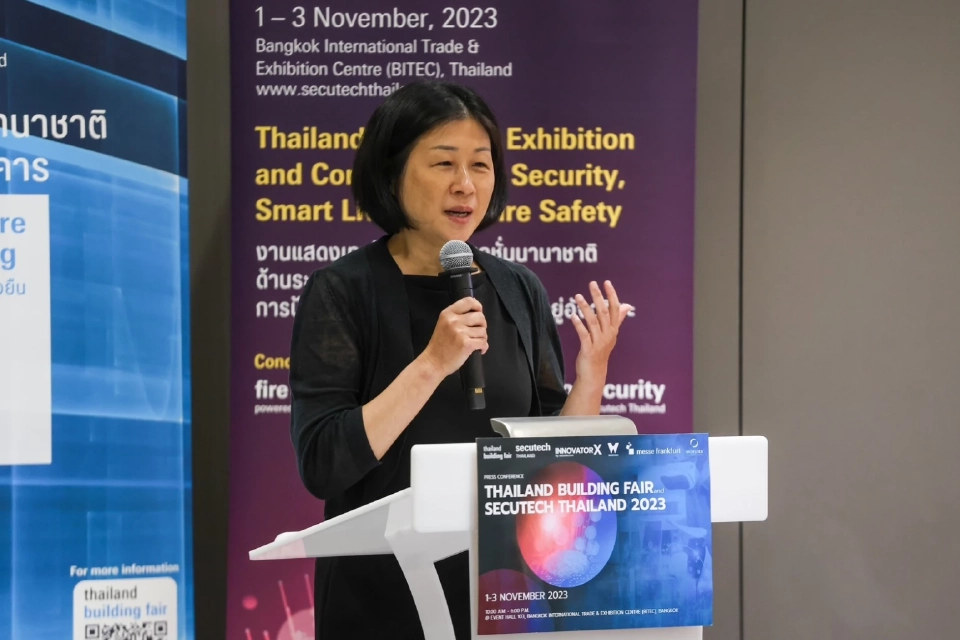 คุณเรจิน่า ไส ผู้จัดการทั่วไป เมสเซ่ แฟรงเฟิร์ต ไต้หวัน (Messe Frankfurt Taiwan)