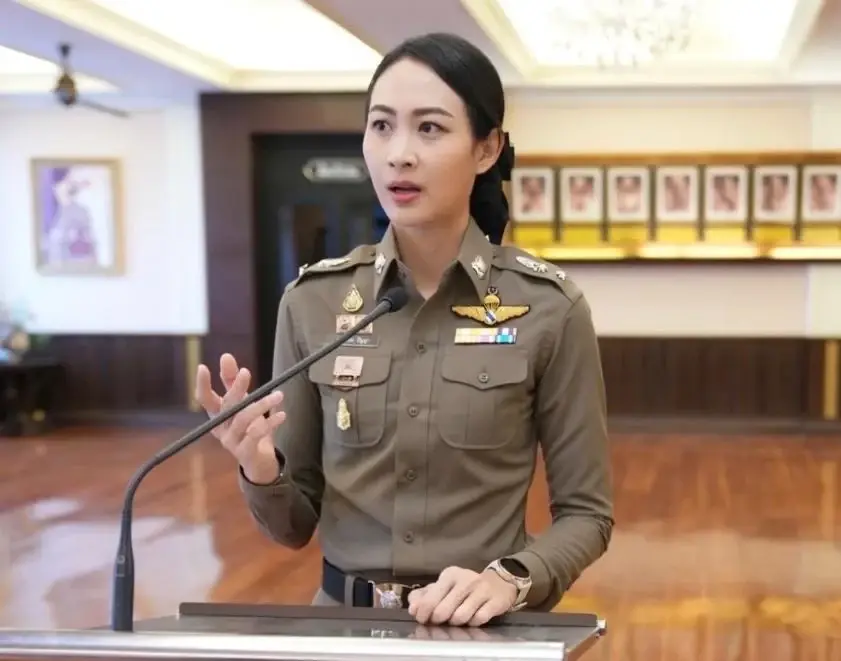 พ.ต.ท.หญิง ดร.ณพวรรณ ปัญญา รองโฆษก สำนักงานตำรวจแห่งชาติ(ตร.)