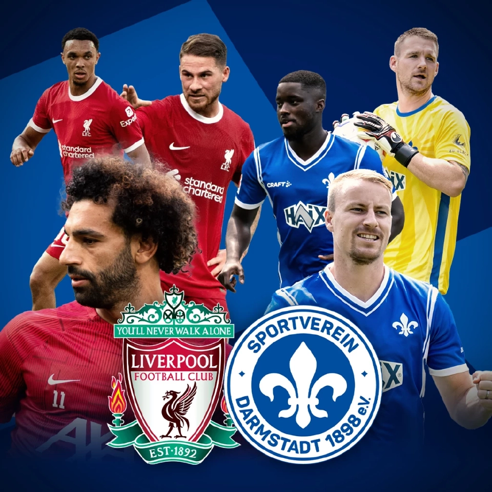 ดูบอลสด ลิเวอร์พูล พบ ดาร์มสตัดท์ ถ่ายทอดสดช่อง LFCTV 