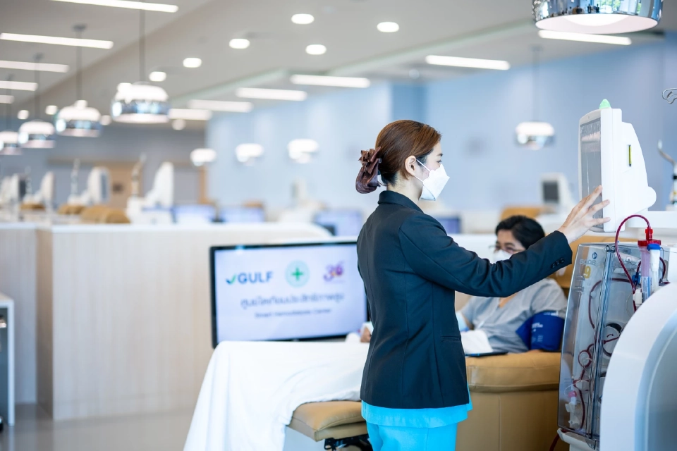 กัลฟ์ เปิด “ศูนย์ไตเทียมประสิทธิภาพสูง” รพ.ธรรมศาสตร์เฉลิมพระเกียรติ