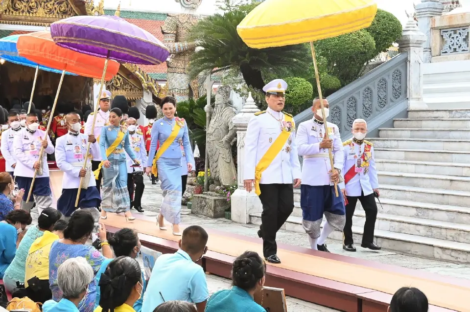 ในหลวง-พระราชินี เสด็จฯ พระราชพิธีเฉลิมพระชนมพรรษา 91 พรรษา พระพันปีหลวง
