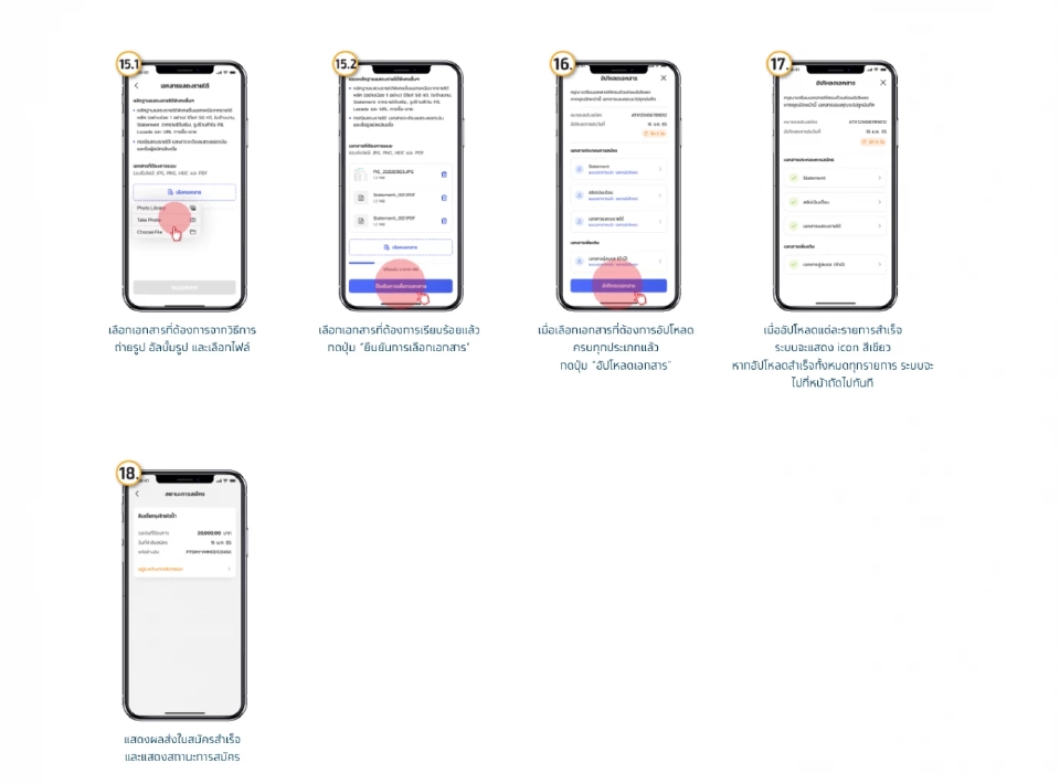 วิธีสมัครกรุงไทยใจป้ำ บนแอปฯเป๋าตัง