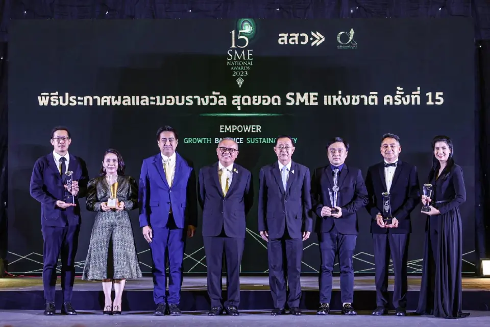 สสว.ประกาศรางวัลสุดยอดSMEแห่งชาติหนุนธุรกิจรากหญ้าอัพสเกล