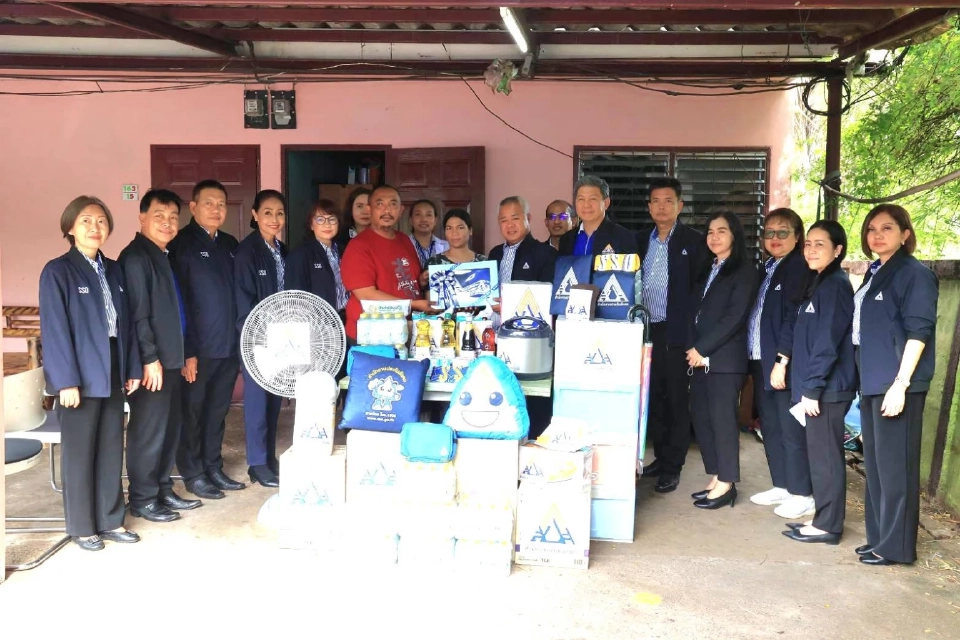 "พิพัฒน์" รมว.แรงงาน มอบ "บุญสงค์" ลงพื้นที่ตรวจเยี่ยมผู้ประกันตนทุพพลภาพ จ.อุดรธานี