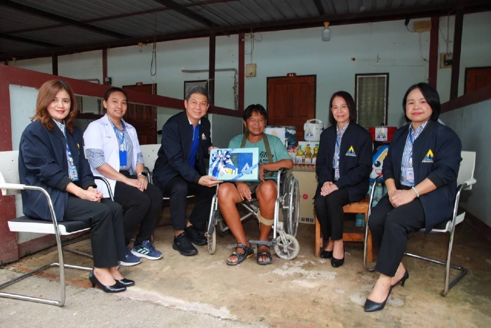 "พิพัฒน์" รมว.แรงงาน มอบ "บุญสงค์" ลงพื้นที่ตรวจเยี่ยมผู้ประกันตนทุพพลภาพ จ.อุดรธานี