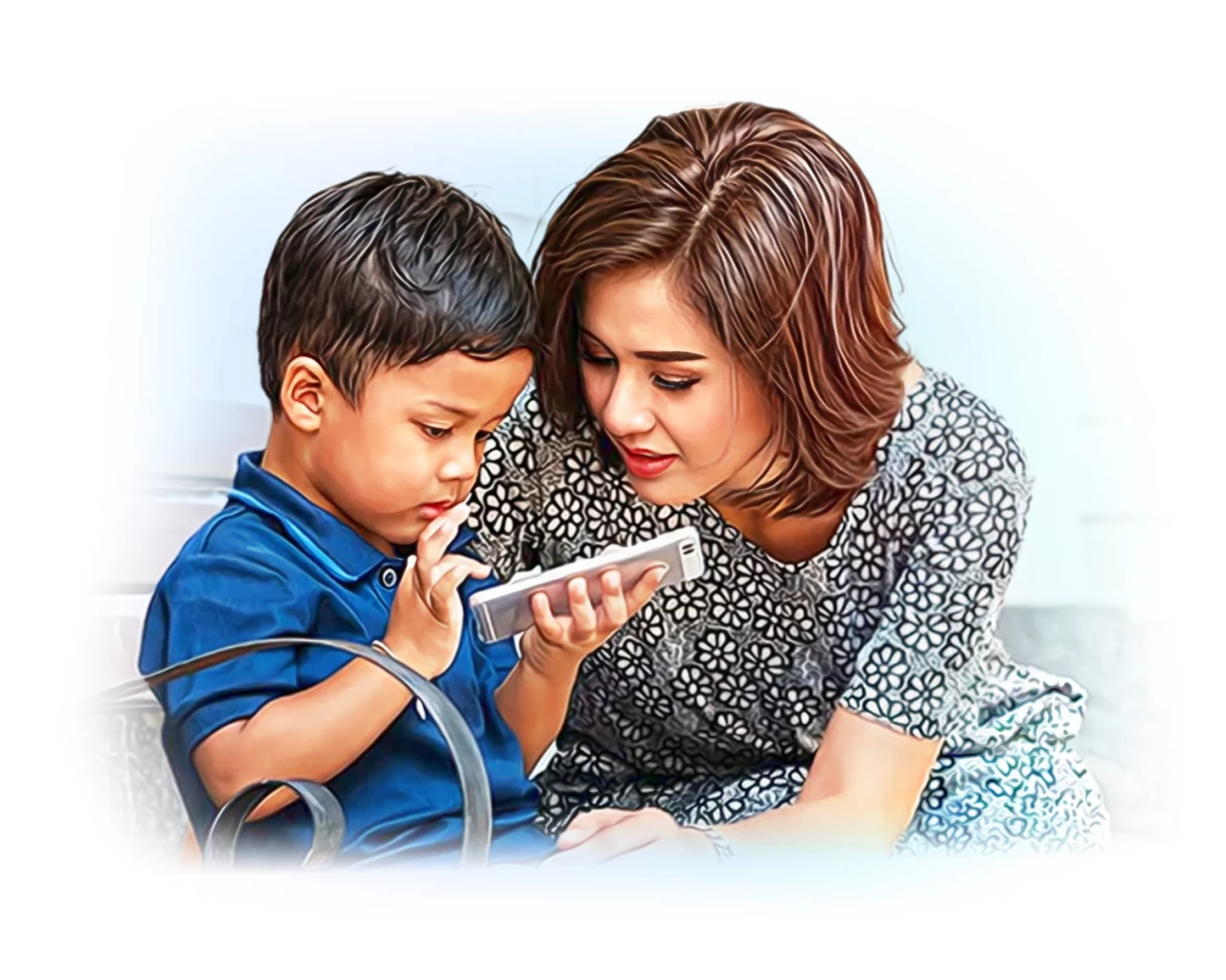 พัฒนาการเด็ก โครงสร้างครัวเรือน และการใช้อุปกรณ์อิเล็กทรอนิกส์ในไทย