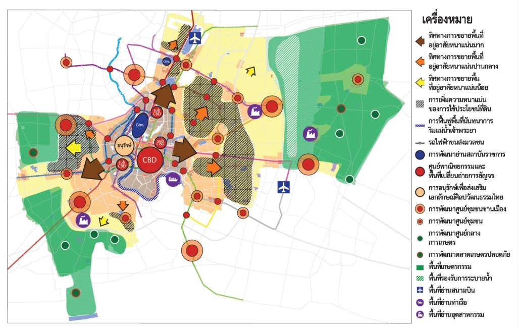 การจัดทำผังเมืองรวมกรุงเทพมหานคร (ปรับปรุงครั้งที่ 4) 2566 ของกรุงเทพมหานคร (กทม.)