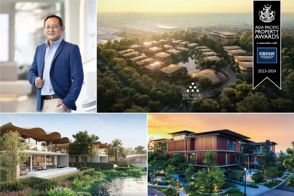 ลิกซิล ปลื้ม ผู้พัฒนาอสังหาฯไทย คว้ารางวัล Asia Pacific Property Awards