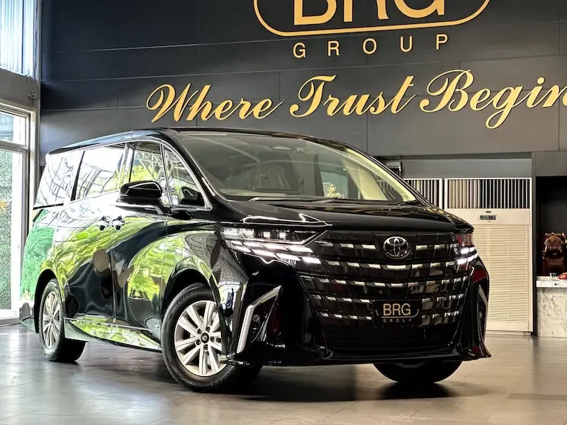 BRG นำเข้า All new Toyota Alphard 2024 ส่งมอบทันที