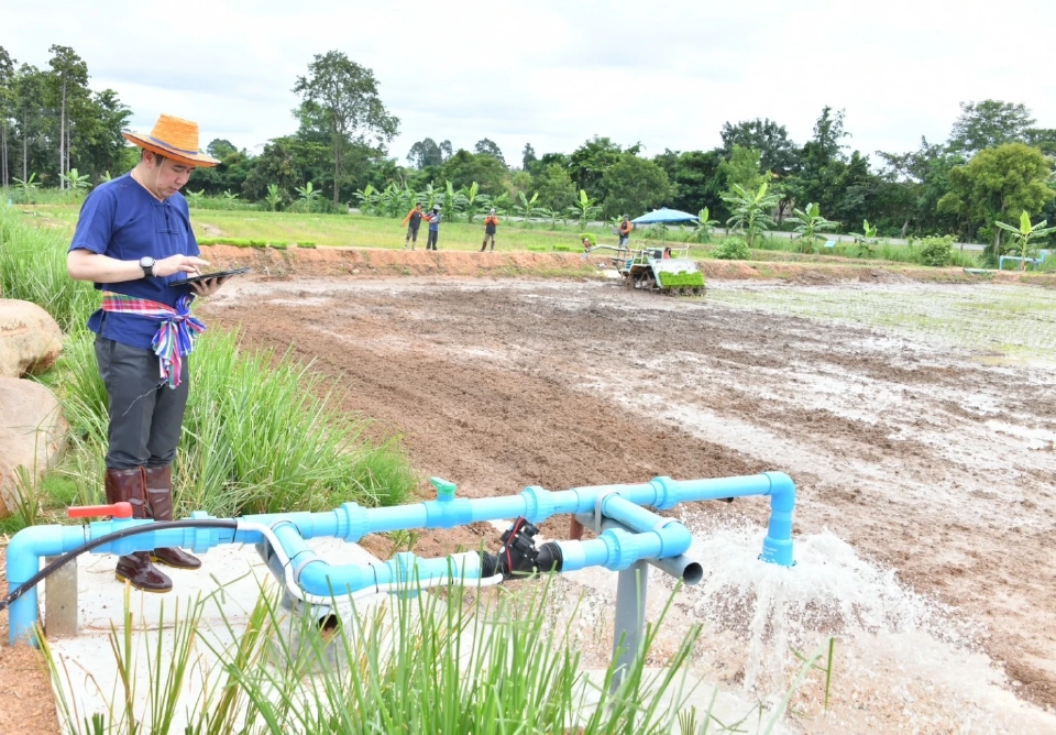 กรมชลฯ รุกขับเคลื่อน SMART FARM นำร่องเทคโนโลยีบริหารจัดการน้ำ