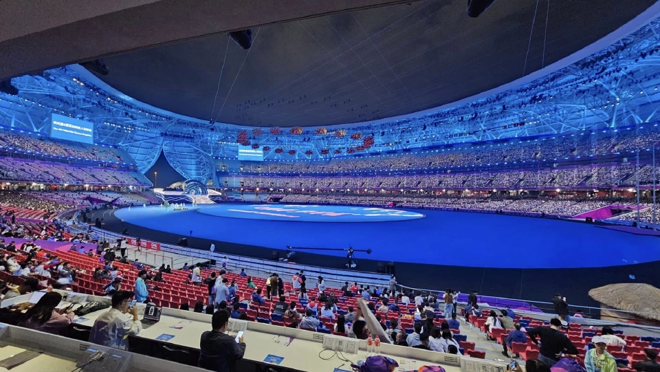 ถ่ายทอดสด พิธีเปิดเอเชียนพาราเกมส์ ครั้งที่ 4 หางโจวเกมส์