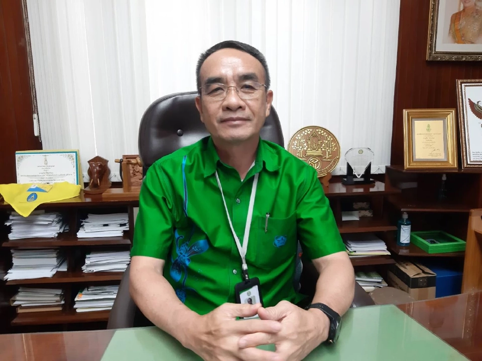 นายสุกิจ จันทร์ทอง ผู้อำนวยการองค์การอุตสาหกรรมป่าไม้(อ.อ.ป.) 