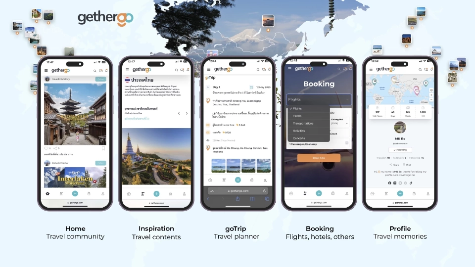 เปิด gethergo แพลตฟอร์มสัญชาติไทยครบเรื่องเที่ยวจบในที่เดียว
