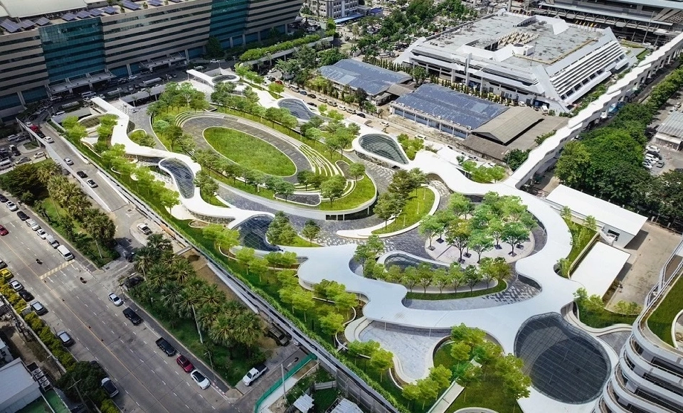 เปิด “สวนลอยฟ้า” ในปี 67 สร้างพื้นที่สีเขียวบน ถ.แจ้งวัฒนะ