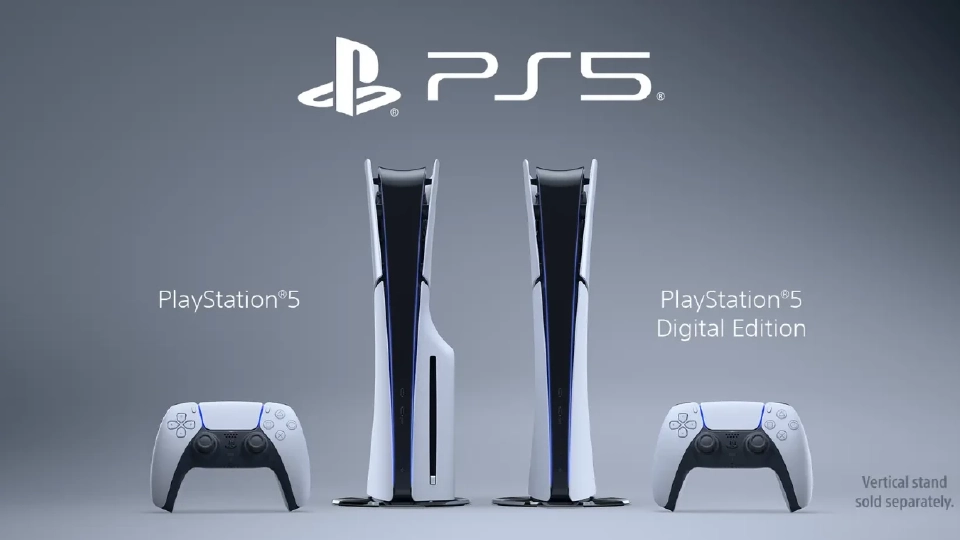 อวดโฉม PlayStation5 รุ่นใหม่  ดีไซน์เล็กลง ความจุ SSD 1 TB
