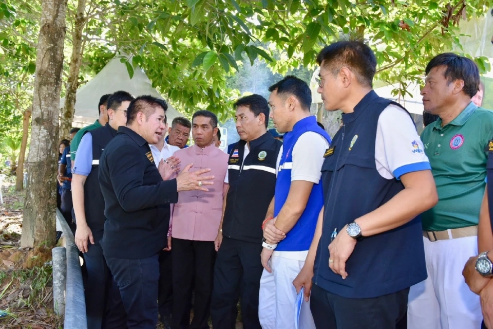 รมว.ธรรมนัส ติดตามการบริหารจัดการน้ำอ่างฯบางเหนียวดำ แหล่งน้ำผลิตประปา