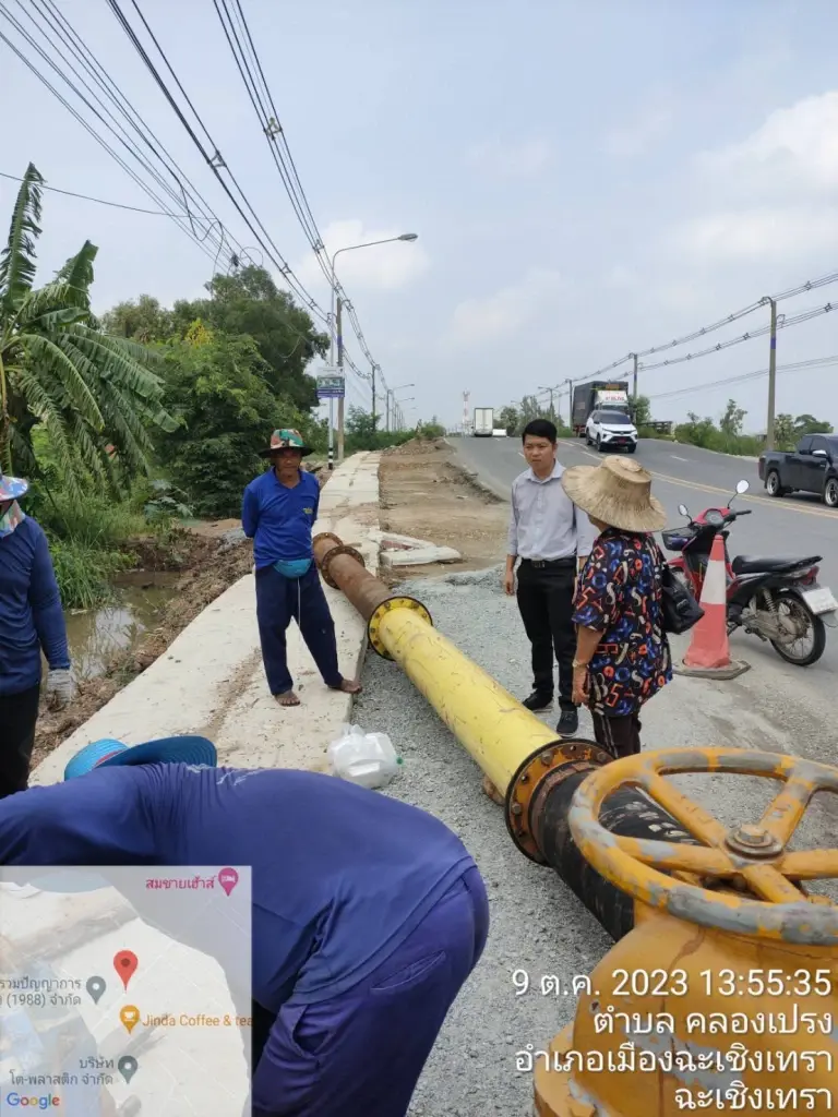 ชป. เคียงข้างประชาชน ติดตั้งเครื่องสูบน้ำเพิ่มเติม บรรเทาความเดือดร้อน